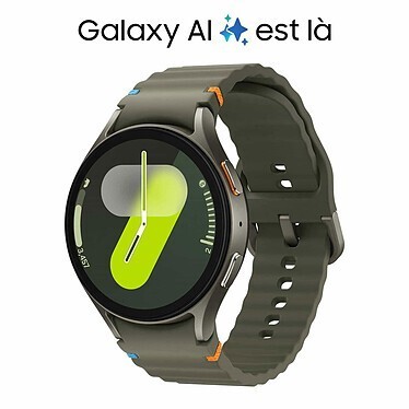 SAMSUNG GALAXY WATCH 7 - SMARTWATCH 44mm - 2Go - 32Go - Wi-Fi - BLUETOOTH - AMOLED 1.5" - ÉTANCHE