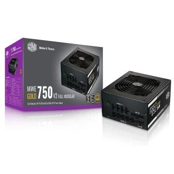 COOLER MASTER MWE 750W V2 - ALIMENTATION 80 PLUS GOLD - MODULAIRE - DC TO DC - ATX 3.0 -PCI-E 5.0