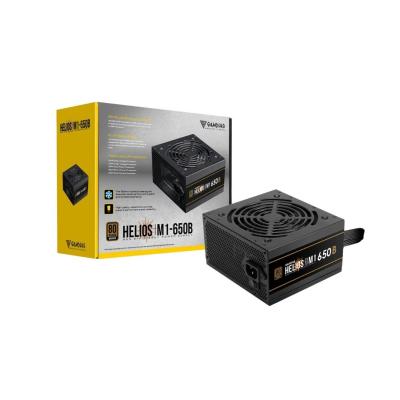 GAMDIAS HELIOS M1-650B - ALIMENTATION 650W - 80+ BRONZE - SILENCIEUSE 120 MM - ATX PFC ACTIF - BLACK