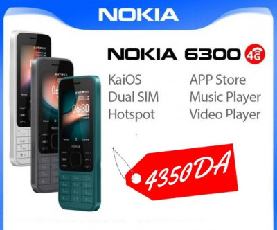 mobile-phones-nokia-6300-4g-mohammadia-alger-algeria