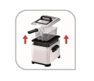 Friteuse classique Seb Friteuse 4l 2400w inox/noir fr506d00