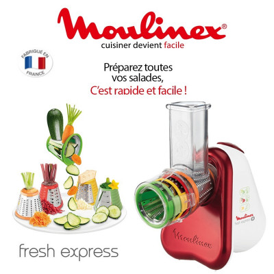  rape electrique Moulinex Fresh express tout max 5en1 DJ812510