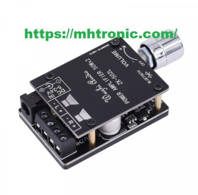 Arduino - ZK-502L Carte Amplificateur sans fil Bluetooth 5.0 ( 50Wx2)