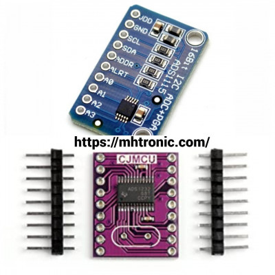 Arduino - Convertisseurs analogique-numérique ADS1232 & ADS1115