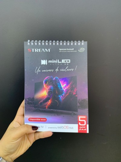 Pack foire : carte visite , banner, bache, bloc note, stylo, flyer ....