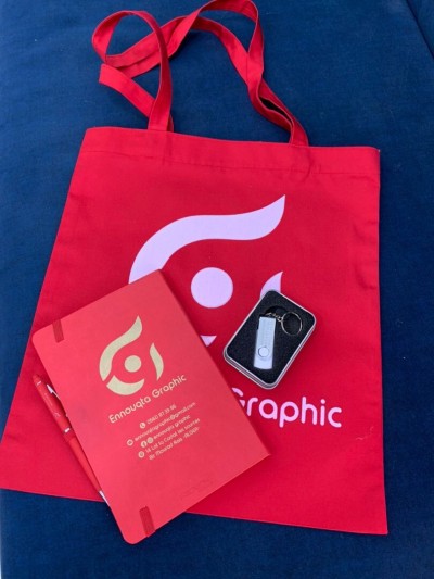 Pack cadeaux fin d'année Sac tot bag, agenda, sylo, mug, coffrets....