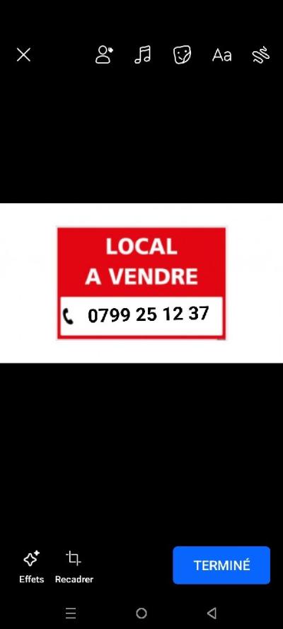 Sell Commercial Alger Bordj el kiffan