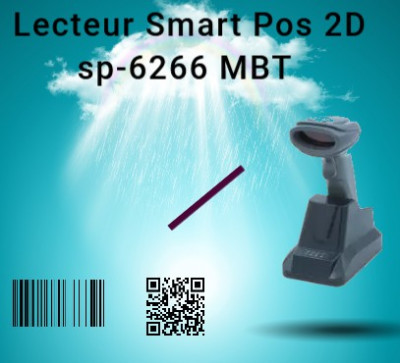 LECTEUR CODE BARRE SANS FIL SP-6266 BT