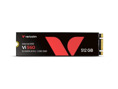 SSD 512GB Internal SATA III M.2 Verbatim Vi560 S3(En configuration seulement)