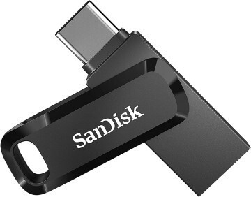 flash disk sandisk 128gb dual