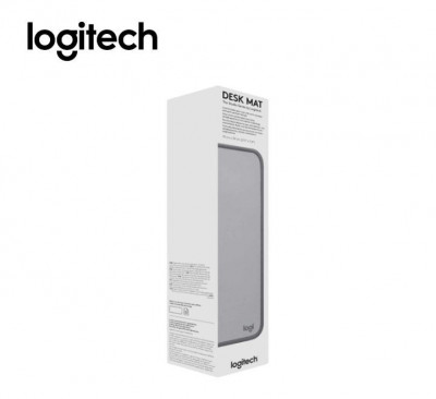 Logitech desk mat - studio series | 300 x 700mm | light grey pad mouse|