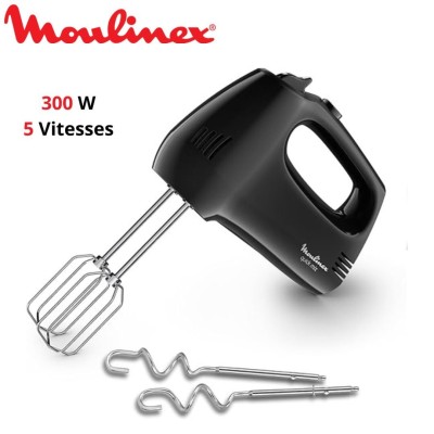 Batteur Électrique Moulinex QuickMix a main 300W 5 Vitesses - خلاط يدوي