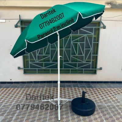 Parasol 2m incliné de plage solide - مظلة بحر باراسول