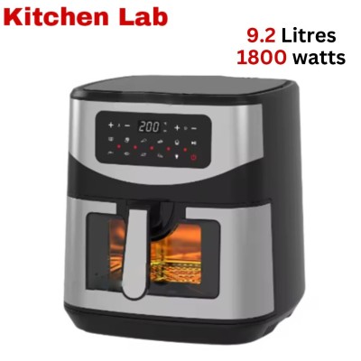 Friteuse 2 En 1 à Air Sans Huile avec Grill Kitchen Lab - 9.2L 1800W قلاية هوائية