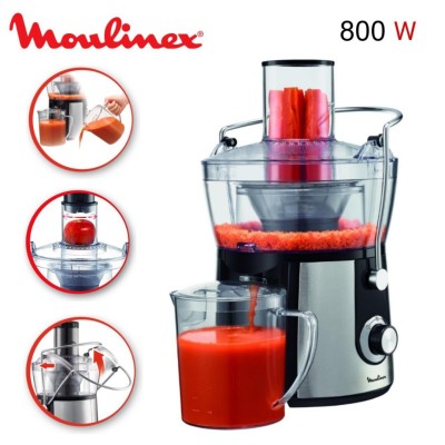 Centrifugeuse Extracteur De Jus Moulinex Électrique 800W 1.4L INOX - Juice Express - عصارة