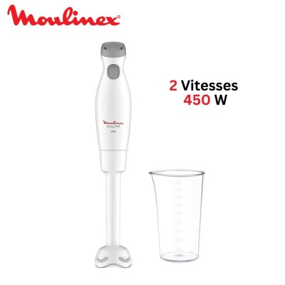 Bras Mixeur Plongeant Moulinex Easychef - 450W 2 Vitesses - Moulinex DD45A110