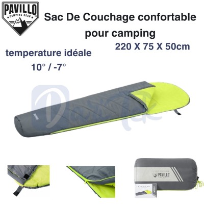 Sac de Couchage pour camping et bivouac 10 / -7 Pavillo Bestway فرشة تخييم