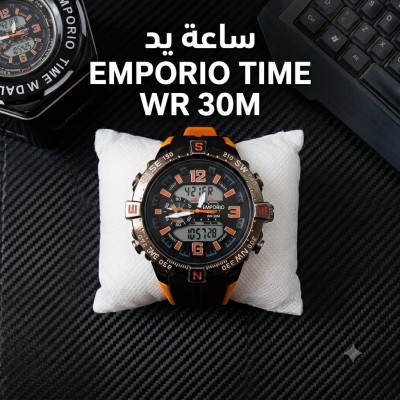 ساعات-ذكية-ساعة-يد-رياضية-emporio-time-شاشة-مزدوجة-عقارب-رقمي-بحالة-ممتازة-للبيع-برج-بوعريريج-الجزائر