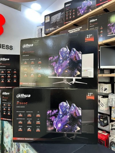 ECRAN DAHUA LM25-E211S 27 POUCES FULL HD IPS 120HZ, OD 0.5 MS, SPEAKER, BLANC NOIR RGB