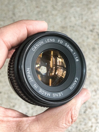 Canon FD /50mmf1.8 /50mmf1.4