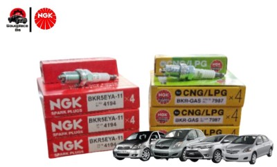 Bougie allumage 4PCS toyota yaris vigo essence nissan micra k13 sunny b10 n17 tida