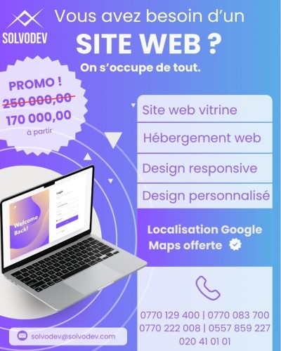 Création de Site Web Professionnels en Algérie