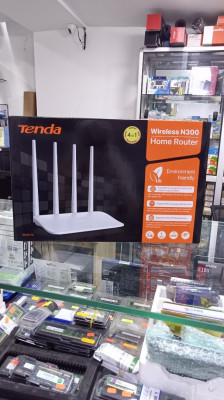 TENDA Wireless N300 Home Router (4 in 1: Router / Repeater / WISP / Access Point)