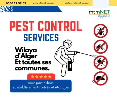 Entreprise de désinsectisation, dératisation et désinfection à alger