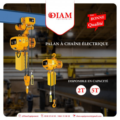 industrie-fabrication-palan-a-chaine-electrique-dar-el-beida-alger-algerie
