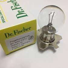 Dr Fischer lampe de Microscope pour zeiss P47d 6V