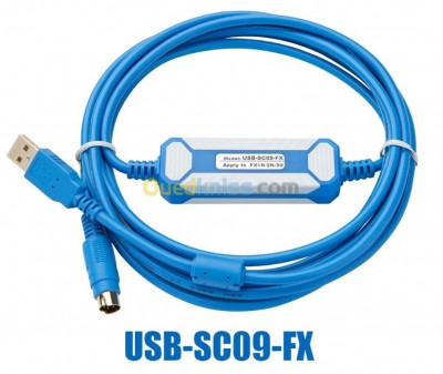 Cable PLC Mitsubishi Séries FX USB-SC09-FX