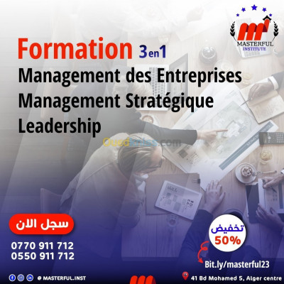 ecoles-formations-دورة-المناجمنت-ادارة-الاعمال-و-الشركات-القيادة-alger-centre-algerie