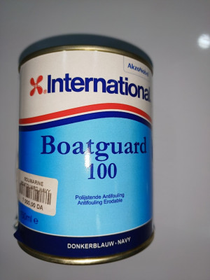 Peinture sous marine International Boatguard 100 antifouling 750ml couleur Navy 