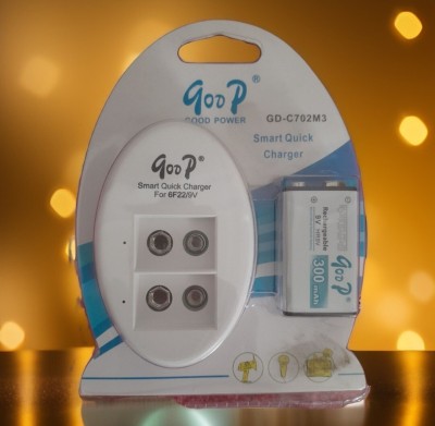 Kit complet pile 9v réf 6f22 + chargeur 