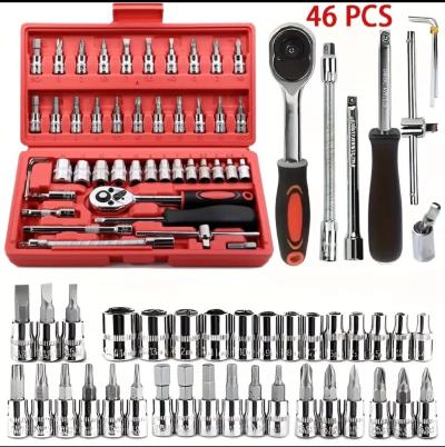 Caisse à outils 46 pièces 