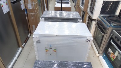 Promo Congélateur condor 260 95cm 10 ans de Garantie inverter blanc bahut coffre 