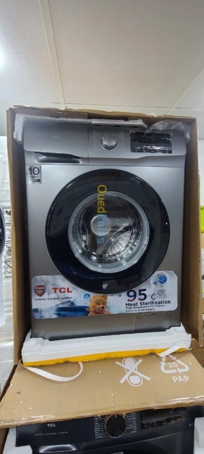 PROMOTION MACHINE À LAVER TCL 7KG INVERTER 10 ANS GARANTIE