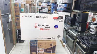 PROMOTION TV STREAM 55 GOOGLE TV SOUND PRO-HOME CINEMA 4K NEW 2025