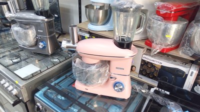 Promo Pétrin Maxwell Multi fonction blender hachoir pétrissage 6L 1400W rose 