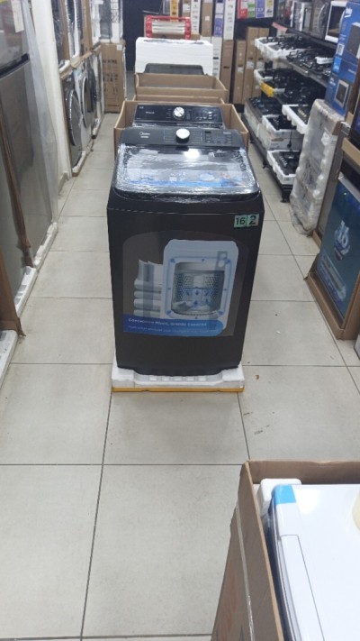 Promo Machine a laver midea 16kg top Gris mode turbo 2 ans de Garantie 