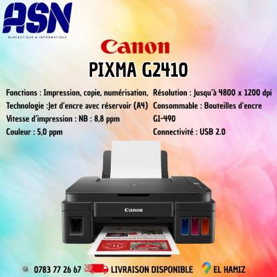Canon Pixma G2410  Imprimante Multifonction à Réservoir 