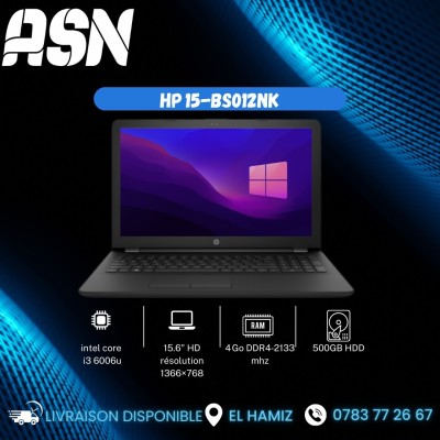 HP 15-BS012NK i3 6eme | 4 Go RAM | 500 Go HDD | 15,6 HD