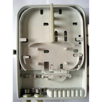 Boîte de distribution optique mural 16P ,EXTÉRIEUR, plastique.