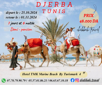 voyage-organise-djerba-cheraga-alger-algerie