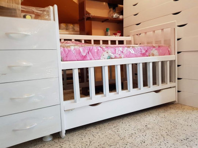 Tour de lit bébé Algérie I Cotonnade I Livraison à domicile