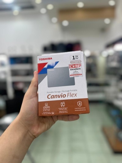 Disque dur externe toshiba 1tb cavio flex 