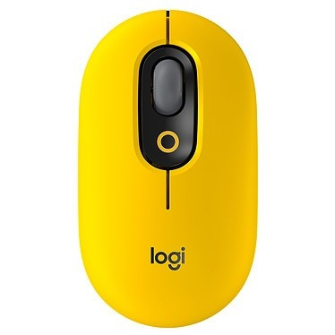 Logitech POP Mouse Souris Sans Fil - Ambidextre - Capteur Optique 4000 Dpi - 4 Boutons - Silencieuse