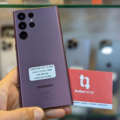 Téléphones Portables Samsung S22 Ultra 5G 12/256GB - Annonce Alger  Birkhadem - Orange Point Birkhadem