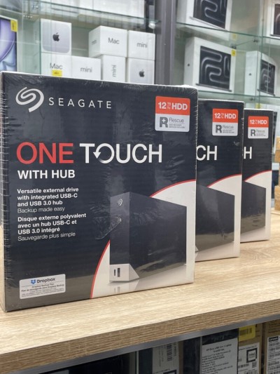 SEAGATE ONE TOUCH 14TB WITH HUB 