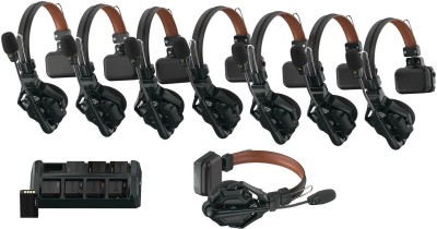 Hollyland Solidcom C1 Pro-8S Full-Duplex ENC Wireless Intercom System with 8 Headsets (1.9 GHz)